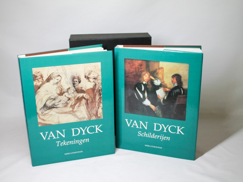 2 Boeken: Tekeningen Van Dyck & Schilderijen Van Dyck (Art. 4084)